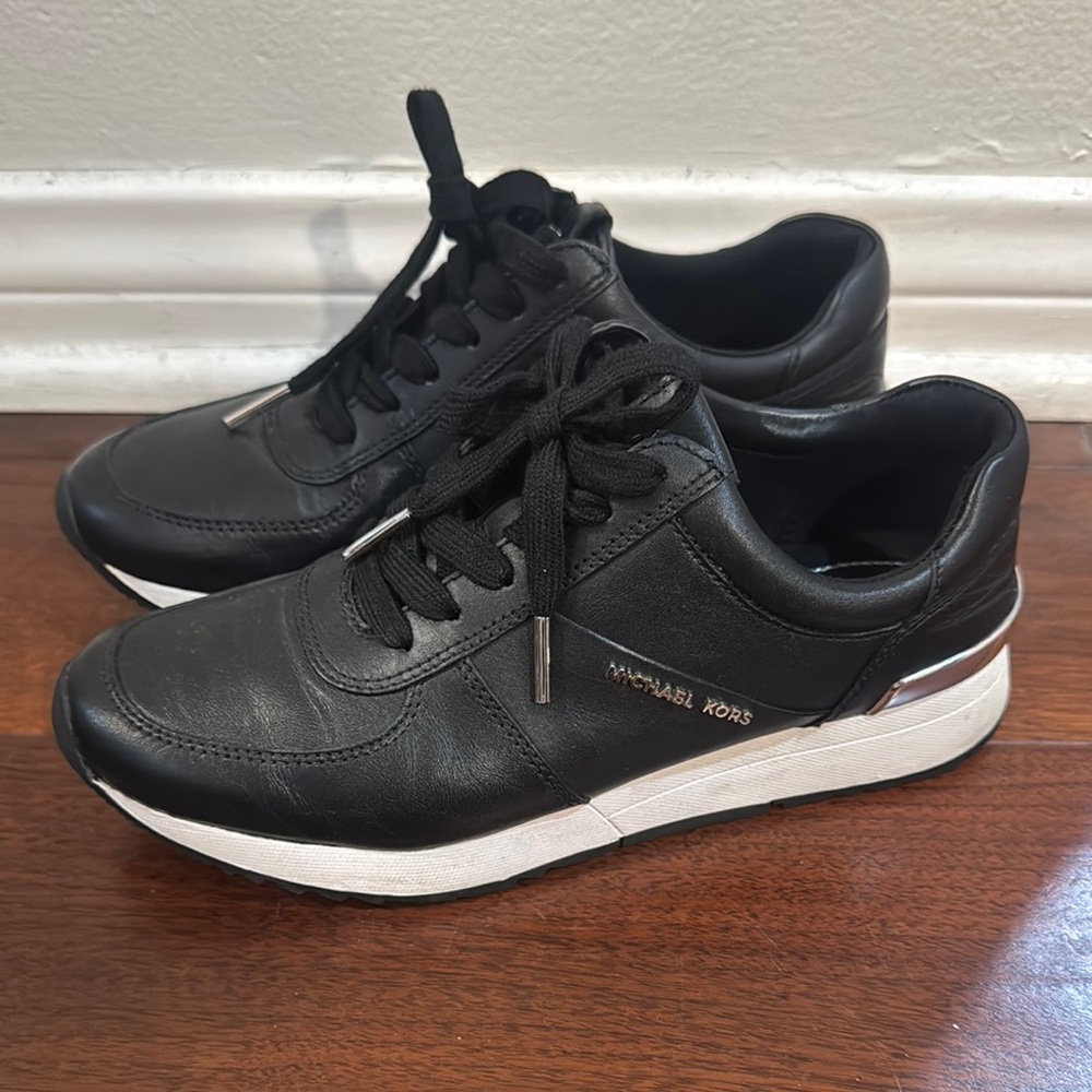 Michael Kors Black and White Men's Sneakers